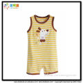 BKD sleeveless sportwear style infant boy romper